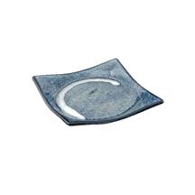 5.25" Square Plate, Blue