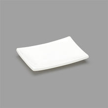 5¾″ × 4″ White Ceramic Rectangular Plate