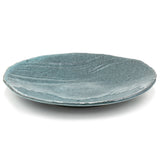 11" Round Ceramic Plate, Green