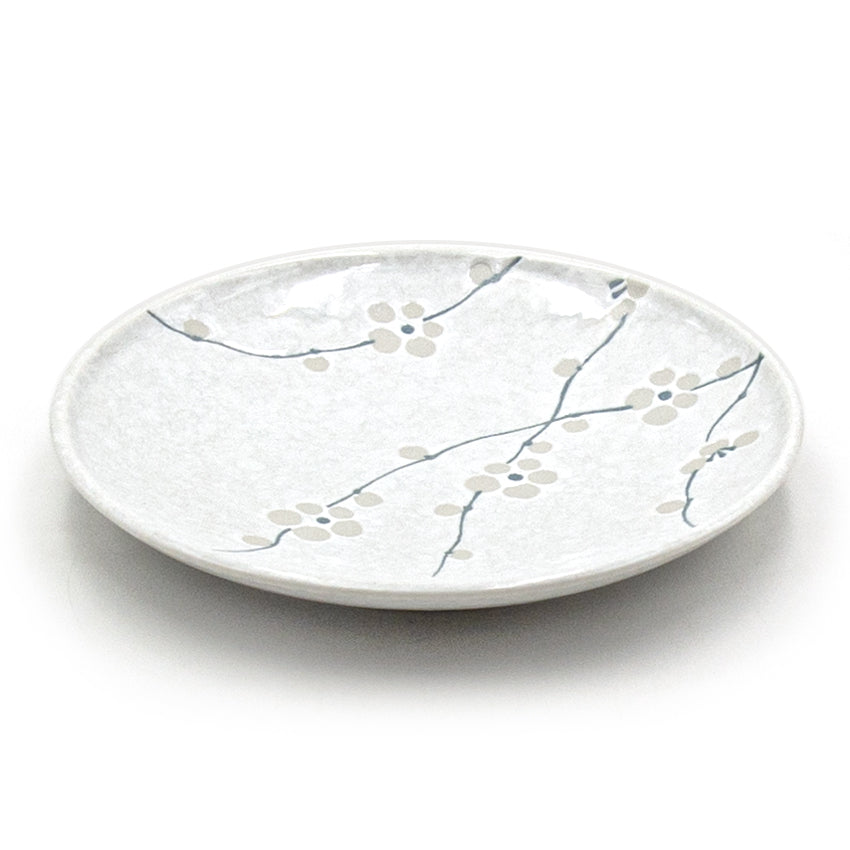 7.65" Square Ceramic Plate, White — Sakura Design