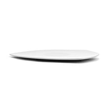11-1/4" Triangular Plate, White