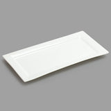 14¼″ × 6¾″ White Porcelain Rectangular Plate