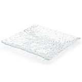 10.25" Square Glass Plate, Clear