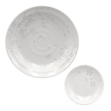 Ceramic 10-Piece Plate Set, White — Sakura Design