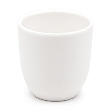 8 fl oz White Melamine Teacup — 3¼″ H