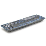 13" x 4" Ceramic Serving Platter, Navy, Blue