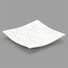 6¾″ White Sakura Ceramic Square Plate