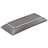 11.75" x 4.85" Rectangular Ceramic Plate, Sapphire