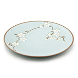8" Round Ceramic Plate, Blue — Sakura Design