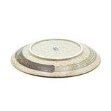 10" Round Ceramic Plate, Blue