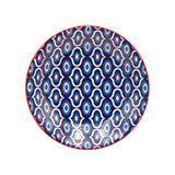 4.75" Ceramic Plate, Blue