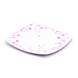 10.25" Square Melamine Plate, White — Sakura Design