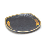 9" Square Melamine Plate, Gray