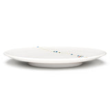 12-1/2" Round Melamine Plate, White — Rain Flower Design