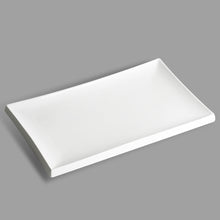 15⅝″ × 7½″ White Porcelain Rectangular Platter