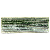 12.75" x 4" Ceramic Plate, Green