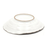 6.75" x 6.25" Ceramic Plate, Gray