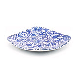 5" Square Ceramic Plate, Blue — Arabesque Design