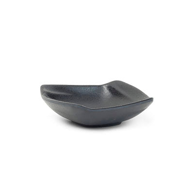 5" Square Ceramic Deep Dish, Black