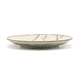 10" Round Ceramic Plate, Blue