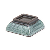 2.85" Square Ceramic Sauce Dish, Green
