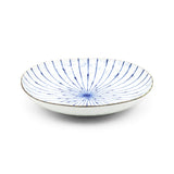 4.75" Ceramic Plate, Blue — Fubuki Tokusa Design