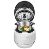 Cuchen IH Dual-Pressure Rice Cooker 6 Cup | Full Stainless Inner Pot, PFAS-Free