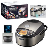 Zojirushi Pressure IH Rice Cooker & Warmer 5.5 Cup, Made in Japan