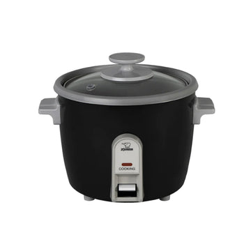 Zojirushi Rice Cooker 3-Cup, On-the-go, Simple Switch - Black