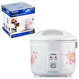 Tiger Rice Cooker/Warmer 10 Cup, Flower, Made in Japan