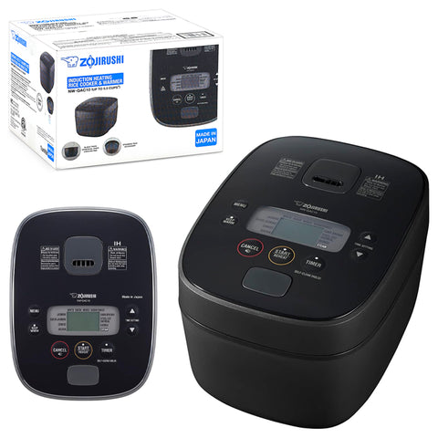 Zojirushi Induction Heating Rice Cooker & Warmer 5.5 Cup, Made in Japan