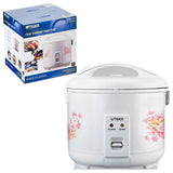 Tiger Rice Cooker/Warmer 5.5 Cup, Flower, Made in Japan