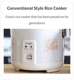 Tiger Rice Cooker/Warmer 5.5 Cup, Flower, Made in Japan