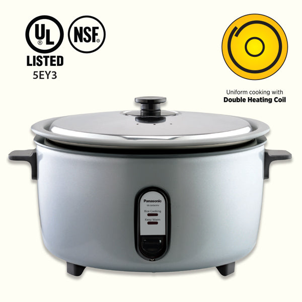 PA RICE COOKER & Warm 30CUP w/NSF Teflon Pan