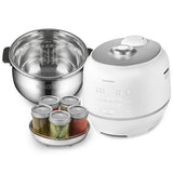 Cuchen IH Dual-Pressure Rice Cooker 10 Cup | Full Stainless Inner Pot, PFAS-Free