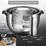 Cuchen IH Dual Pressure Full Stainless Rice Cooker 10 Cup