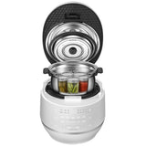 Cuchen IH Dual-Pressure Rice Cooker 10 Cup | Full Stainless Inner Pot, PFAS-Free
