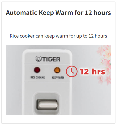 JNP1000-FL — Cook and Keep Warm indicator panel