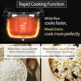 Cuchen IH Dual Pressure Full Stainless Rice Cooker 6 Cup