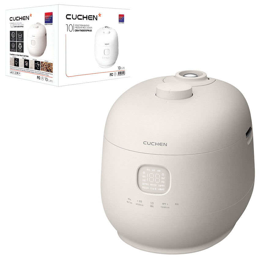 Cuchen IH Dual Pressure Full Stainless Rice Cooker 10 Cup
