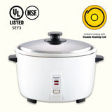 PA RICE COOKER 23CUP w/NSF Al Pan