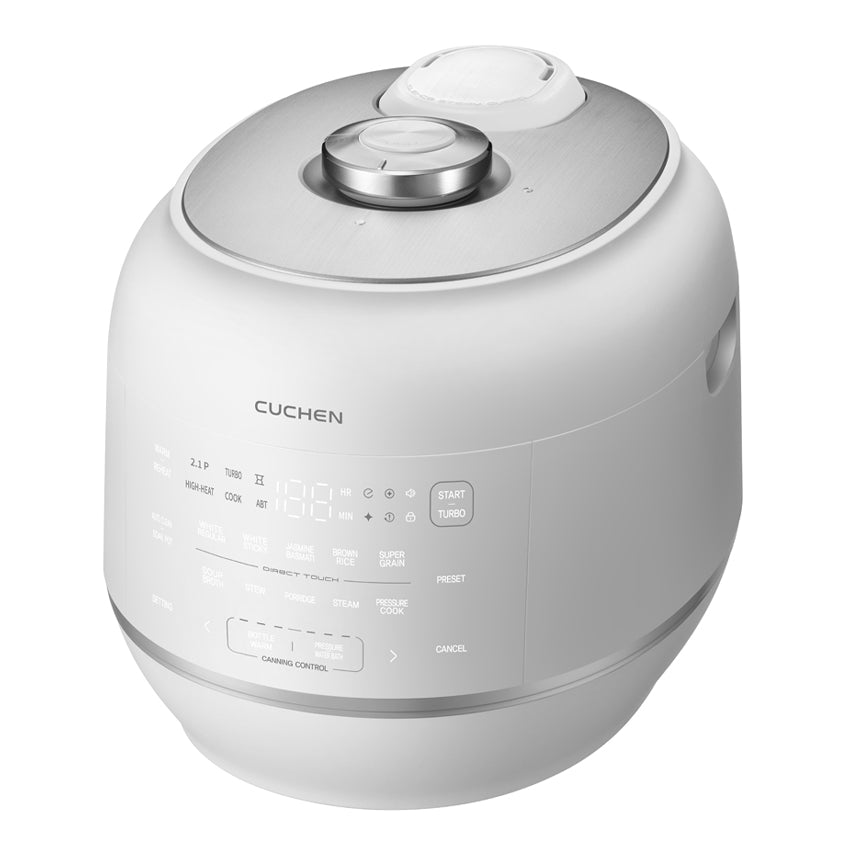 Cuchen IH Dual-Pressure Rice Cooker 6 Cup | Full Stainless Inner Pot, PFAS-Free