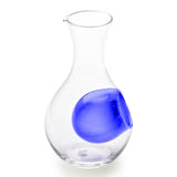 Cold Sake Glass Bottle Blue - 6.5"H /17cm