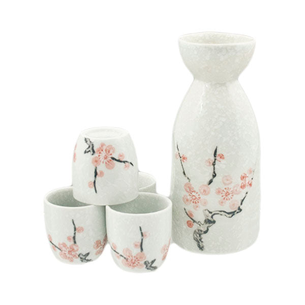Sake Set 1:4 12 fl.oz. (plum tree)