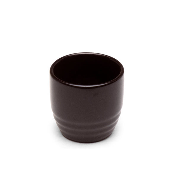 Sake Cup 1.75"H (dark brown)