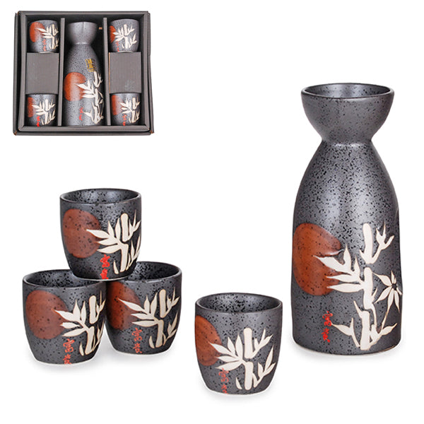Sake Set 1:4 Bamboo (gy)