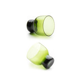 Cold Sake Glass Set 1:2 - Green