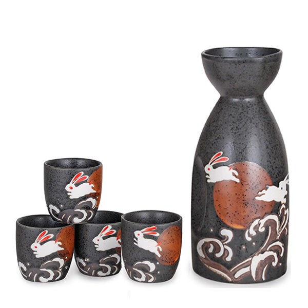 1:4 Sake Set-RABBIT