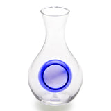 Cold Sake Glass Bottle Blue - 6.5"H /17cm
