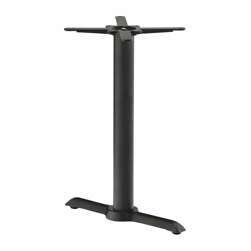 Standard Iron End Table Base – Black | Commercial Dining Height